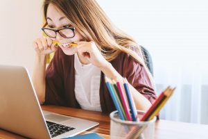 Estudiante asiatica