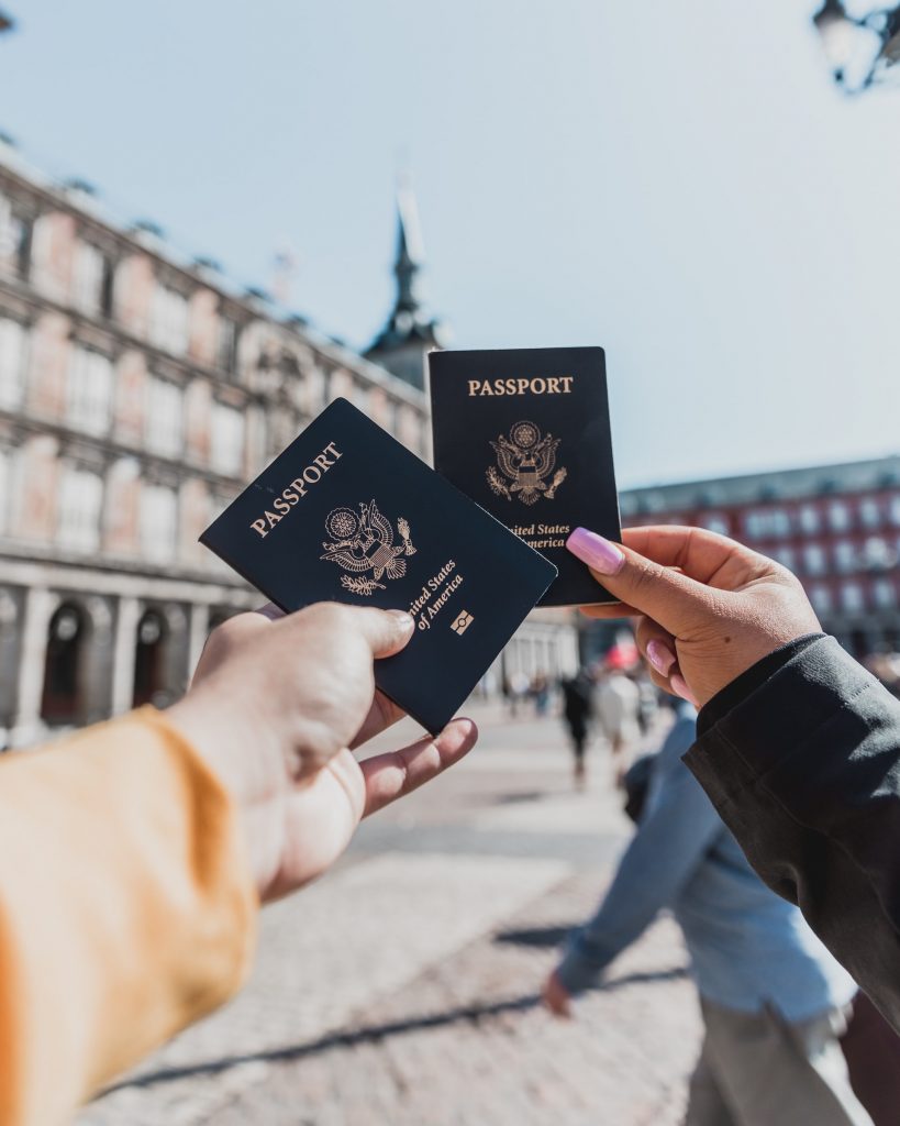 Pasaporte madrid