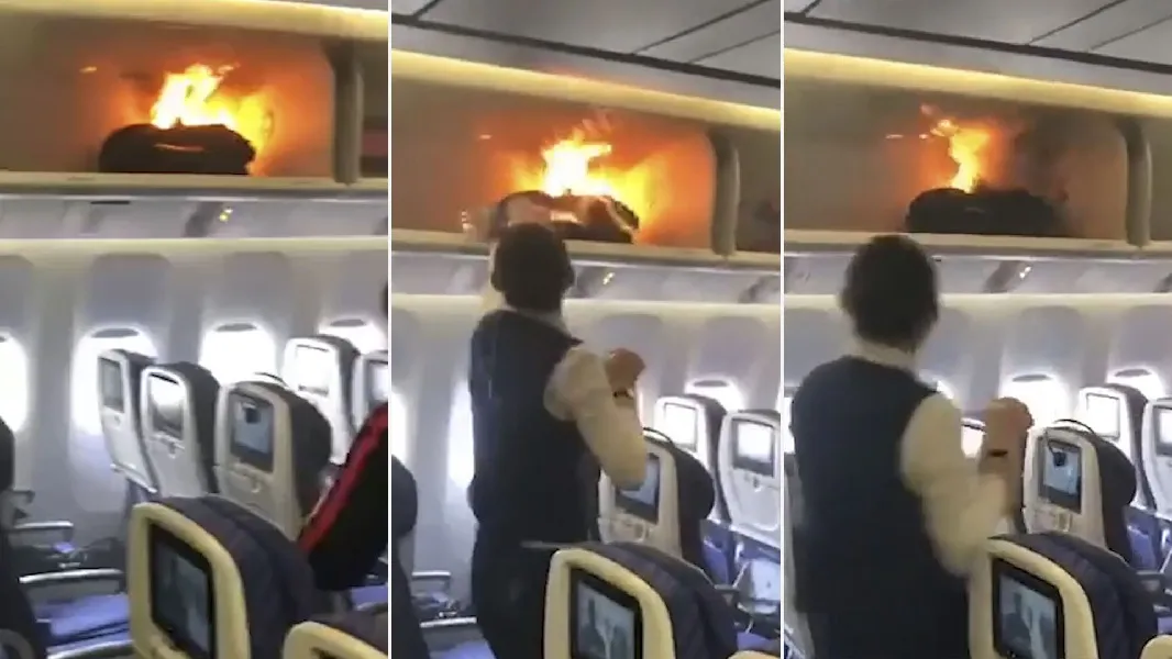 SOBRECARGOS-FUEGO-EN-EL-AVION